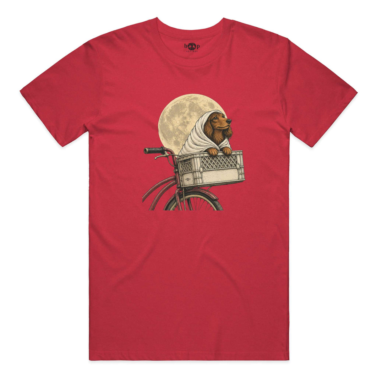The Extra. Treatrestrial. everyday t in heather red