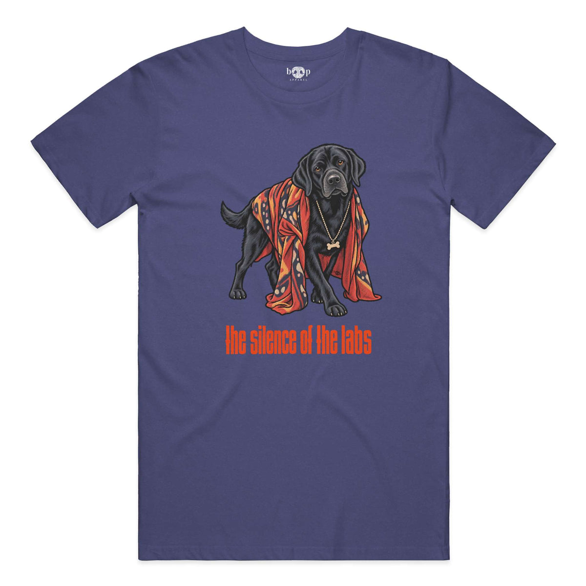 The Silence of the Labs performance t in Navy Triblend