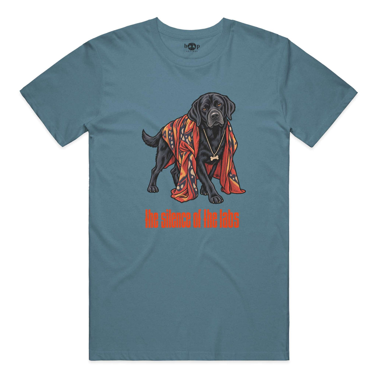 The Silence of the Labs performance t in Solid Slate Triblend