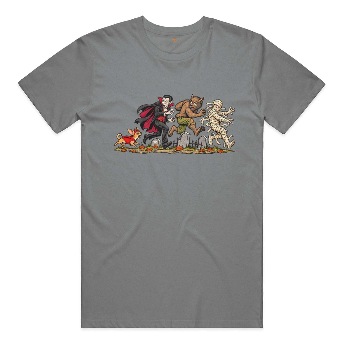 Unleashed Terror performance t in Grey Triblend