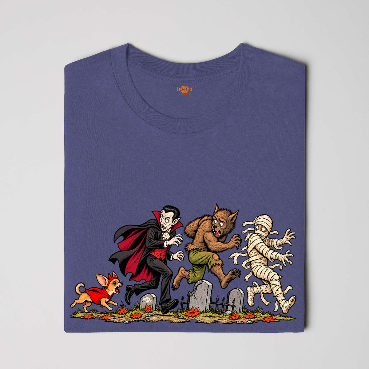 Unleashed Terror performance t in Navy Triblend