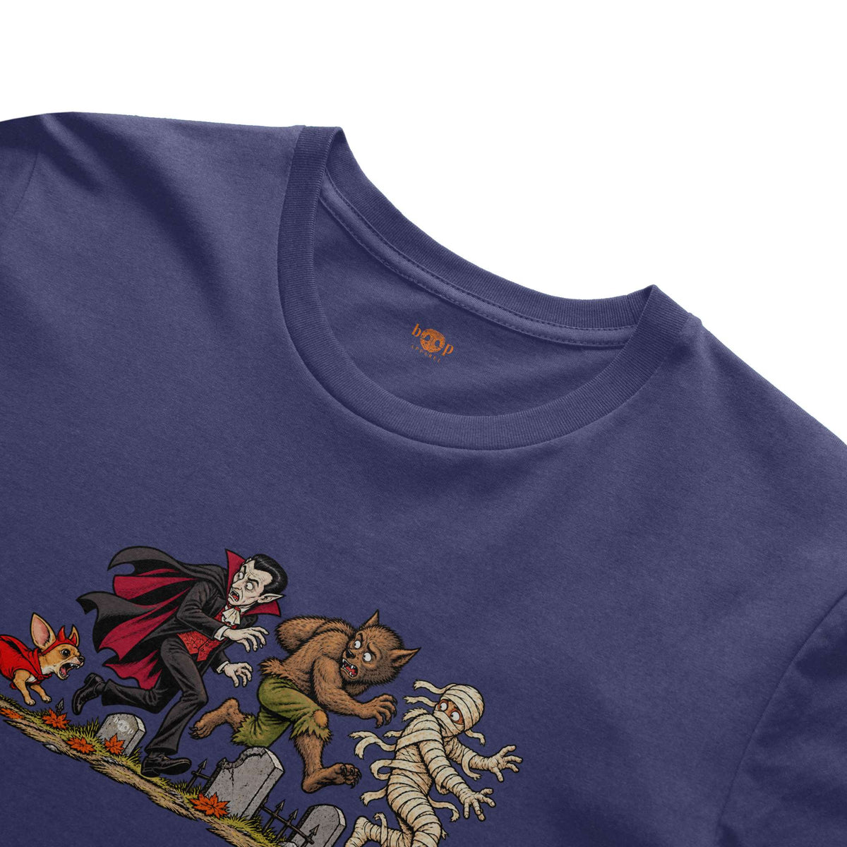 Unleashed Terror performance t in Navy Triblend