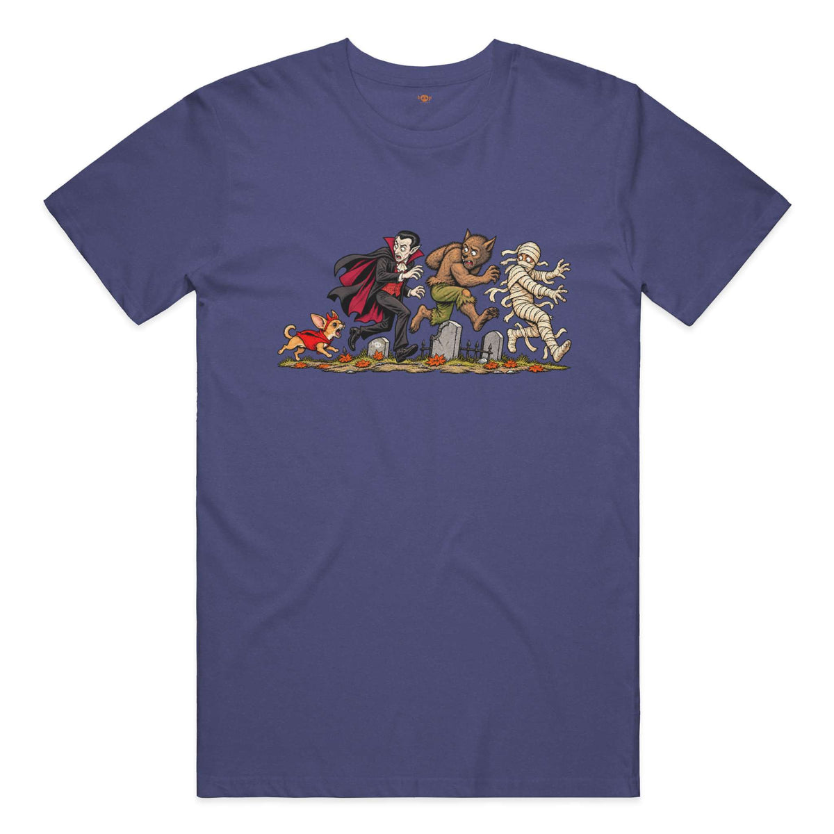 Unleashed Terror performance t in Navy Triblend