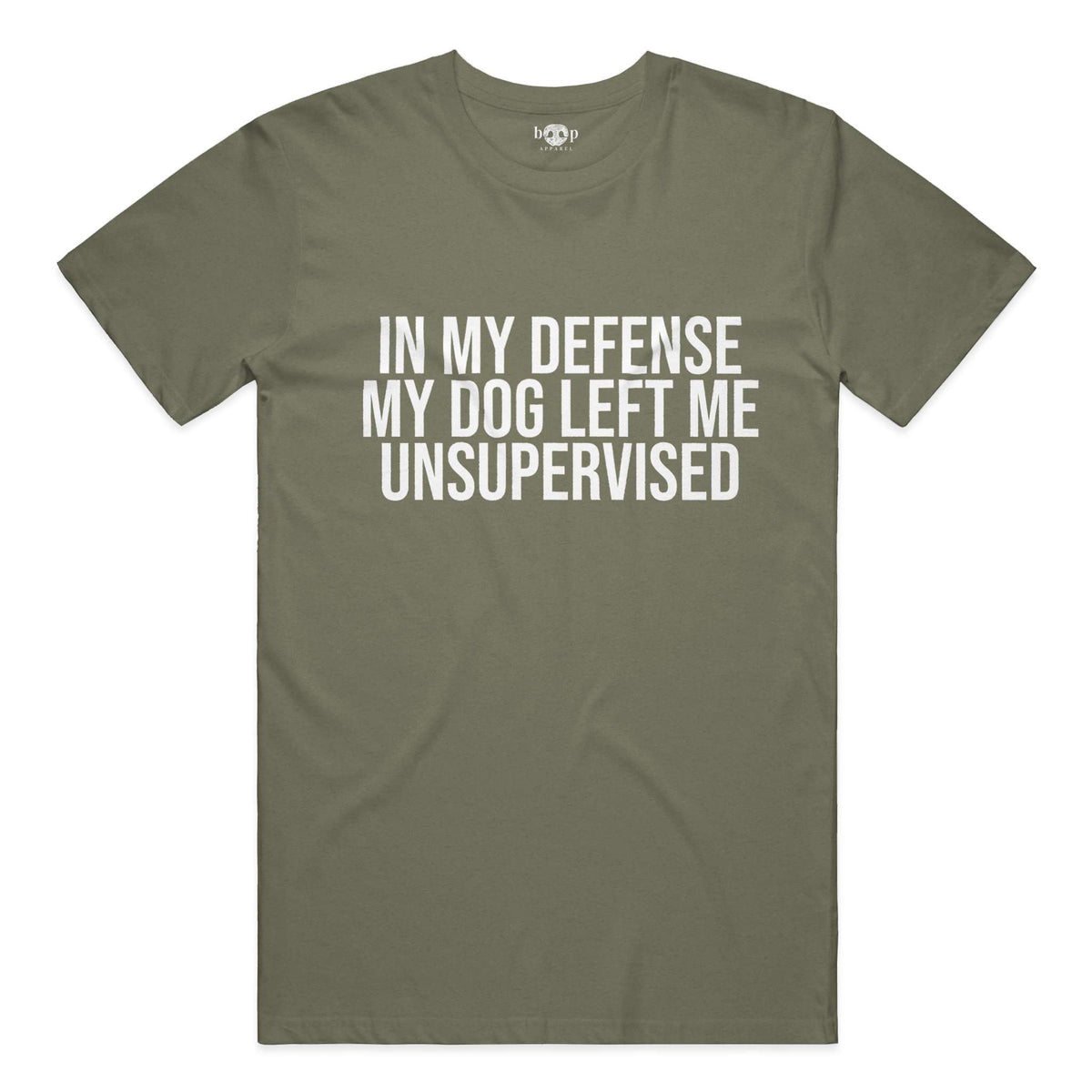 Unsupervised everyday t in Heather Military Green