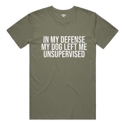 Unsupervised everyday t in Heather Military Green