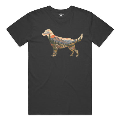 Wander Together performance t in Charcoal Black Triblend