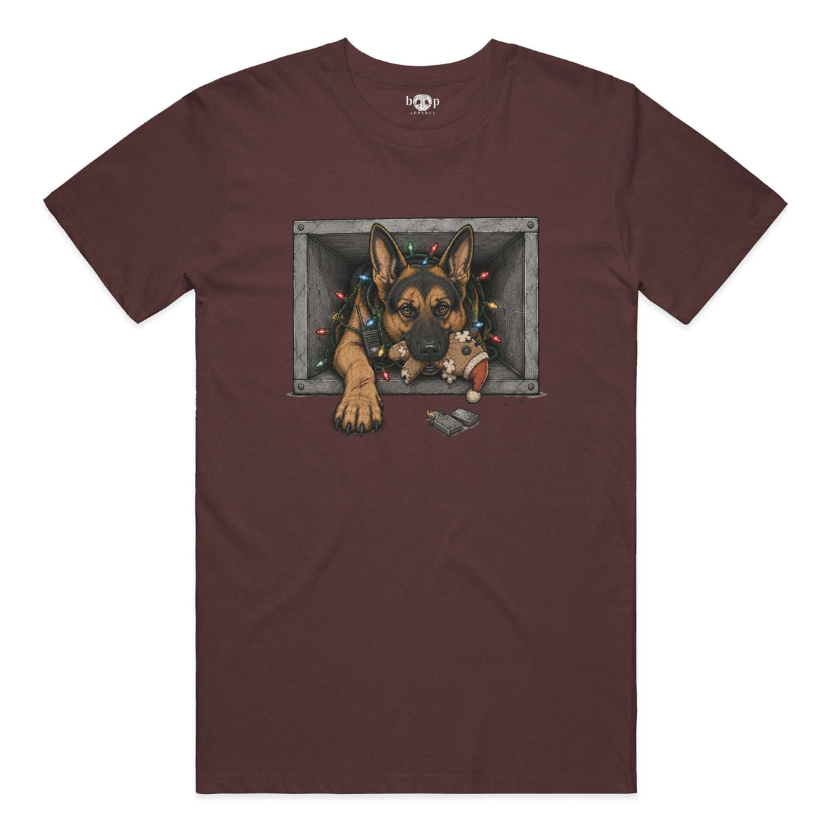 Yippie K-9 everyday t in Heather Cardinal