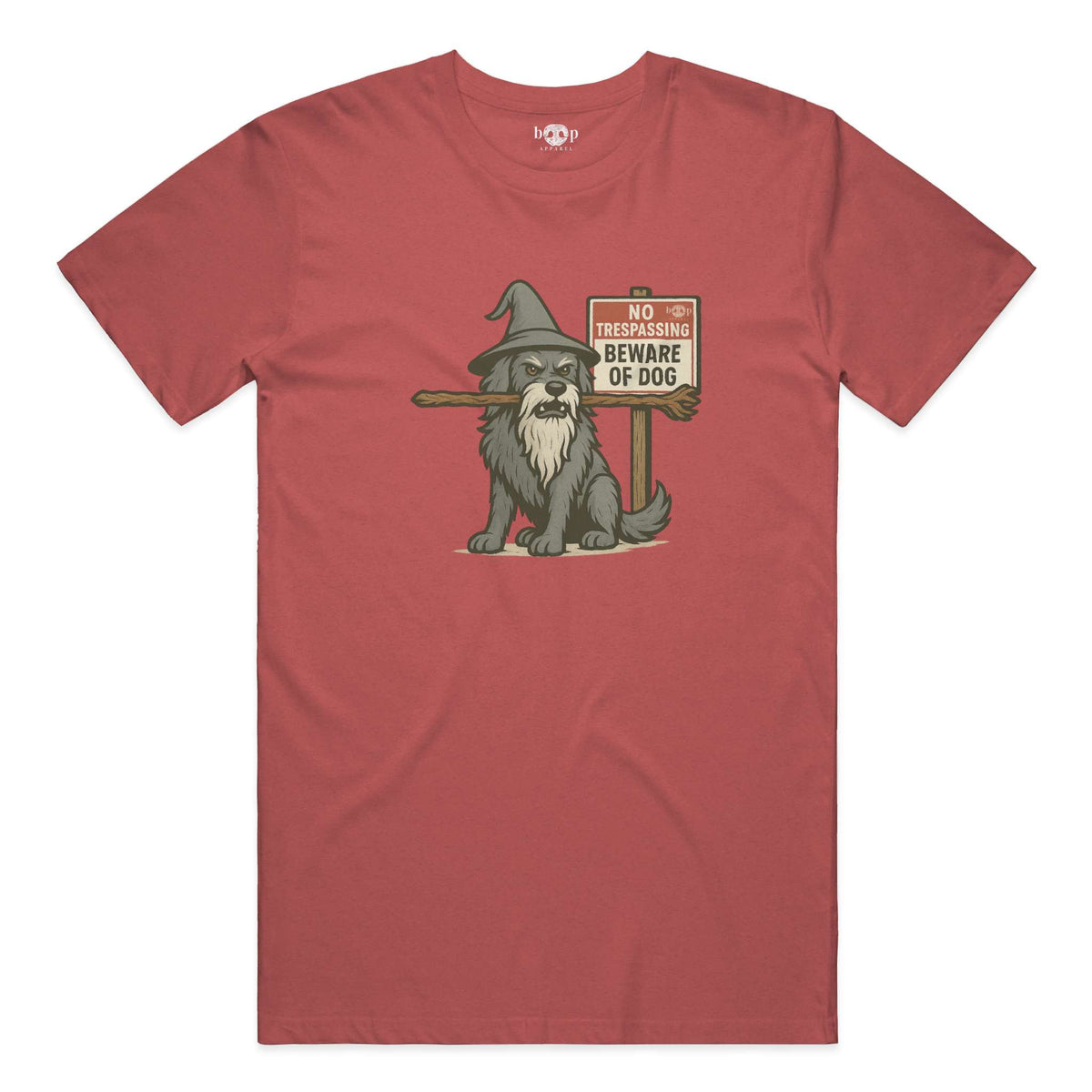 You Shall Not Pass performance t in Red Triblend