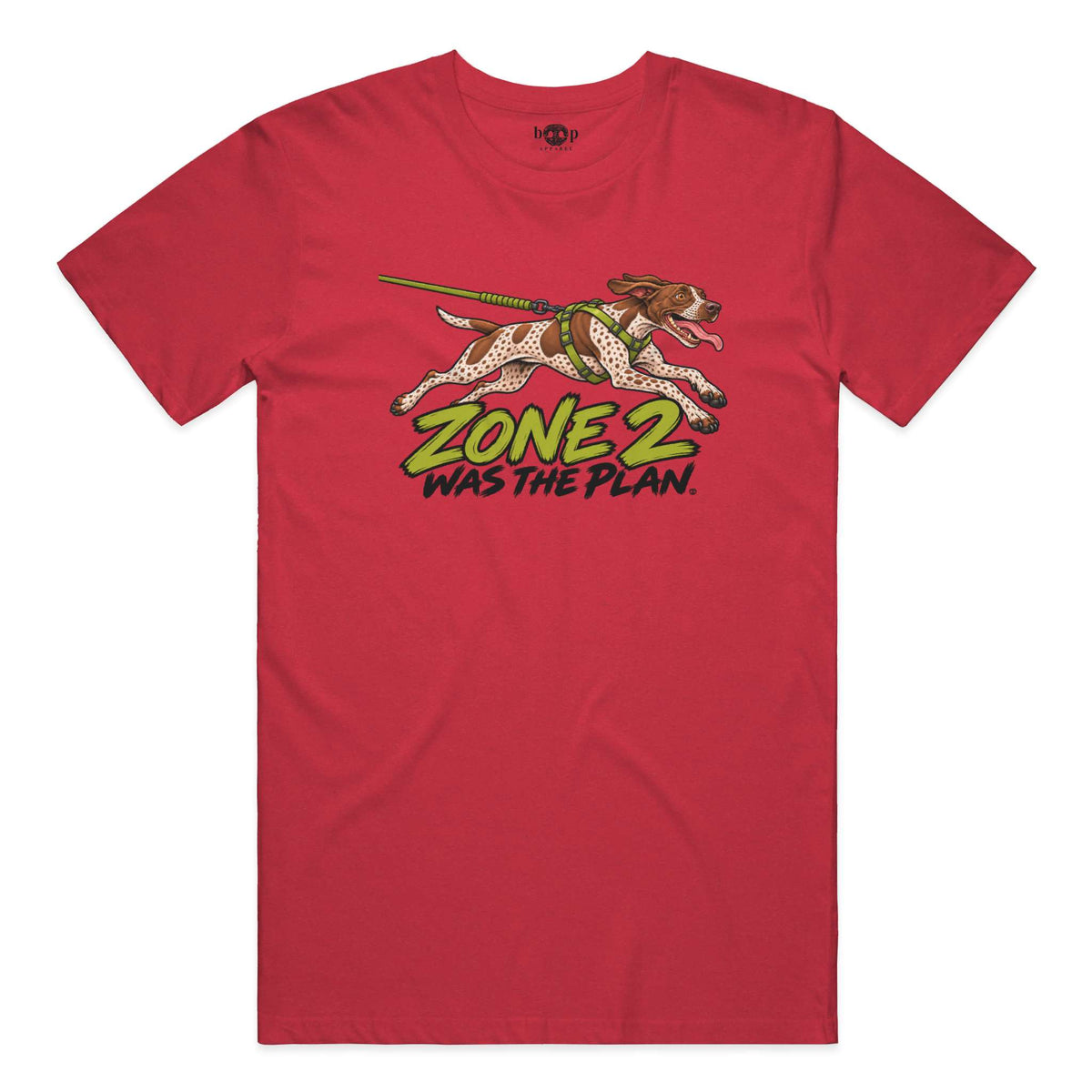 Zone 2 Was the Plan everyday t in Heather Red